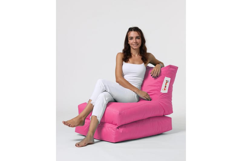 Arakura Sittsäck Utomhus 55 cm - Rosa - Utemöbler - Utestol & trädgårdsstol - Sittsäckar utomhus