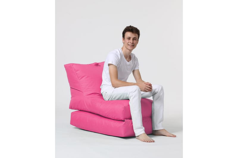 Arakura Sittsäck Utomhus 55 cm - Rosa - Utemöbler - Utestol & trädgårdsstol - Sittsäckar utomhus