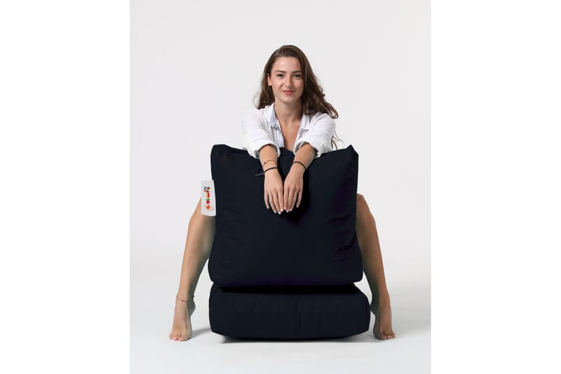 Arakura Sittsäck Utomhus 55 cm - Svart - Utemöbler - Utestol & trädgårdsstol - Sittsäckar utomhus