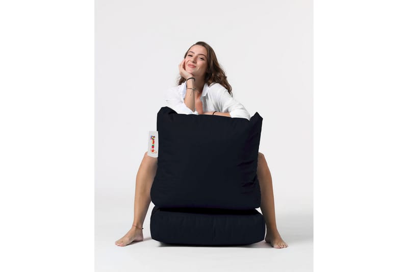 Arakura Sittsäck Utomhus 55 cm - Svart - Utemöbler - Utestol & trädgårdsstol - Sittsäckar utomhus