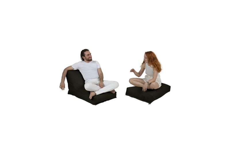 Arakura Sittsäck Utomhus 55 cm - Svart - Utemöbler - Utestol & trädgårdsstol - Sittsäckar utomhus
