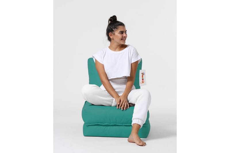 Arakura Sittsäck Utomhus 55 cm - Turkos - Utemöbler - Utestol & trädgårdsstol - Sittsäckar utomhus