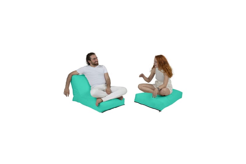 Arakura Sittsäck Utomhus 55 cm - Turkos - Utemöbler - Utestol & trädgårdsstol - Sittsäckar utomhus