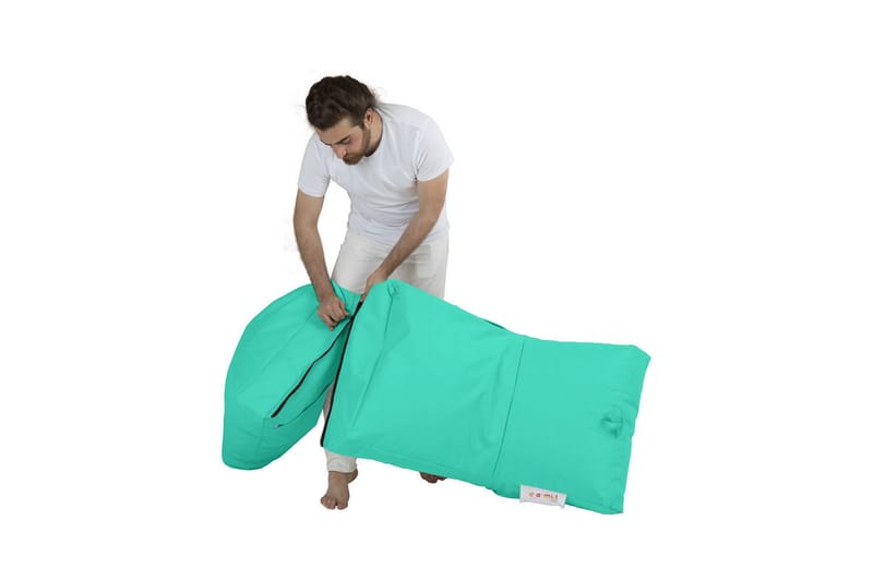 Arakura Sittsäck Utomhus 55 cm - Turkos - Utemöbler - Utestol & trädgårdsstol - Sittsäckar utomhus