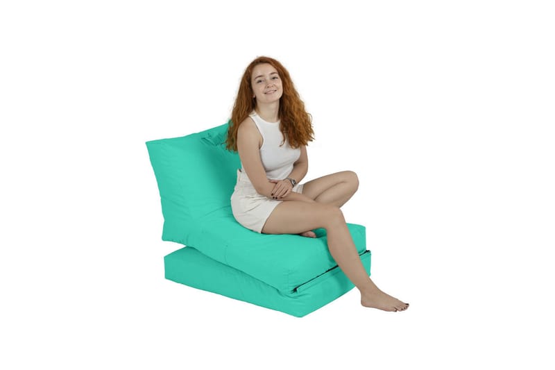Arakura Sittsäck Utomhus 55 cm - Turkos - Utemöbler - Utestol & trädgårdsstol - Sittsäckar utomhus