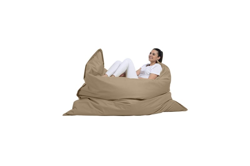Homa Sittsäck Utomhus 140 cm - Beige - Utemöbler - Utestol & trädgårdsstol - Sittsäckar utomhus