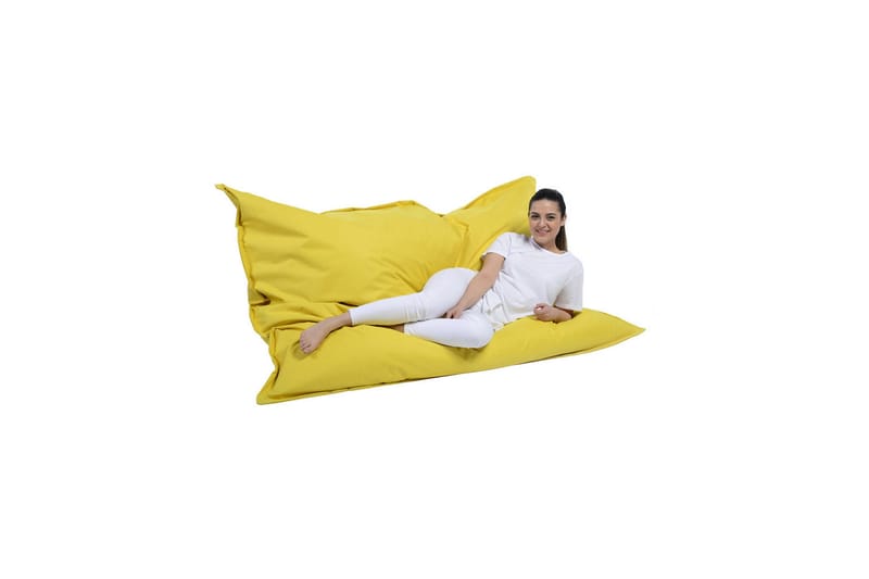 Homa Sittsäck Utomhus 140 cm - Gul - Utemöbler - Utestol & trädgårdsstol - Sittsäckar utomhus