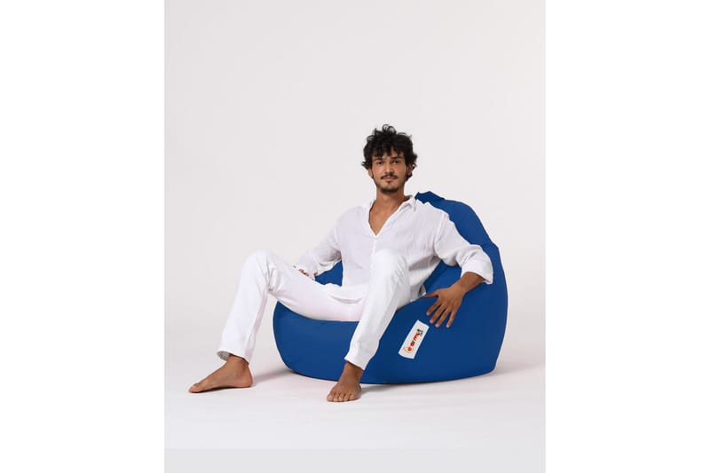 Hunny Sittsäck Utomhus 115 cm - Blå - Utemöbler - Utestol & trädgårdsstol - Sittsäckar utomhus
