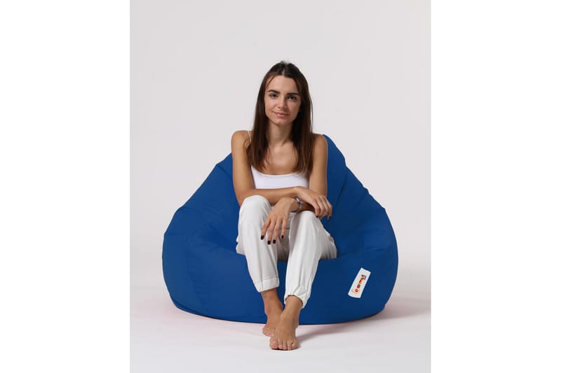 Hunny Sittsäck Utomhus 115 cm - Blå - Utemöbler - Utestol & trädgårdsstol - Sittsäckar utomhus