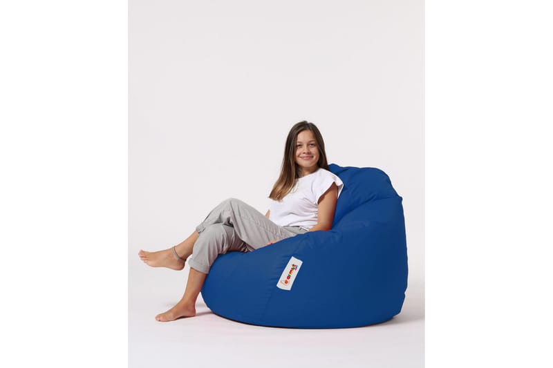 Hunny Sittsäck Utomhus 115 cm - Blå - Utemöbler - Utestol & trädgårdsstol - Sittsäckar utomhus