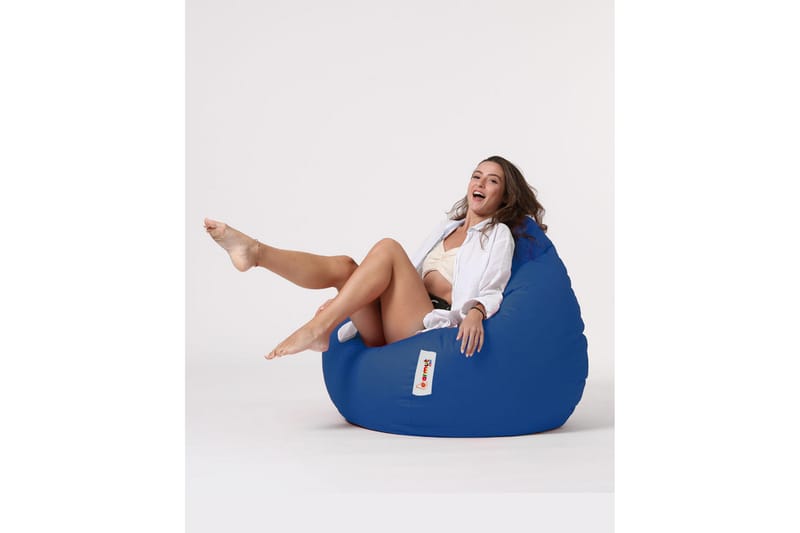 Hunny Sittsäck Utomhus 115 cm - Blå - Utemöbler - Utestol & trädgårdsstol - Sittsäckar utomhus
