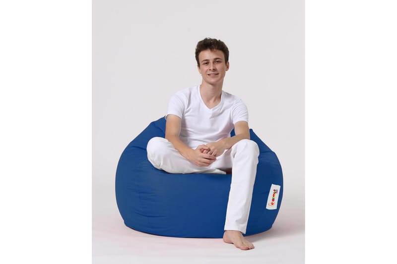Hunny Sittsäck Utomhus 115 cm - Blå - Utemöbler - Utestol & trädgårdsstol - Sittsäckar utomhus