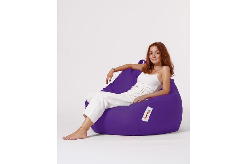 Hunny Sittsäck Utomhus 115 cm - Lila - Sittsäckar utomhus