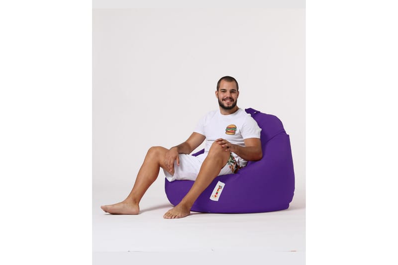 Hunny Sittsäck Utomhus 115 cm - Lila - Utemöbler - Utestol & trädgårdsstol - Sittsäckar utomhus