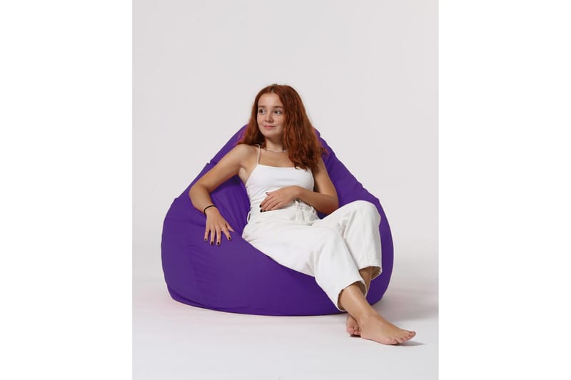 Hunny Sittsäck Utomhus 115 cm - Lila - Utemöbler - Utestol & trädgårdsstol - Sittsäckar utomhus