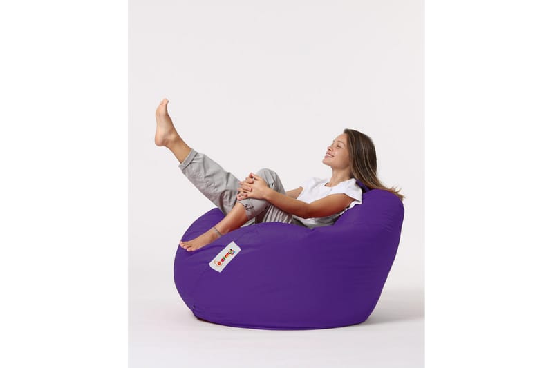 Hunny Sittsäck Utomhus 115 cm - Lila - Utemöbler - Utestol & trädgårdsstol - Sittsäckar utomhus