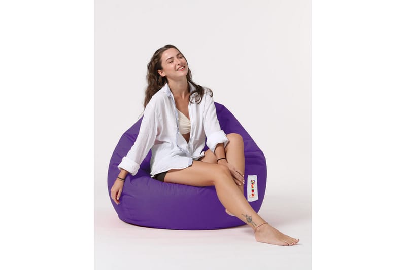 Hunny Sittsäck Utomhus 115 cm - Lila - Utemöbler - Utestol & trädgårdsstol - Sittsäckar utomhus