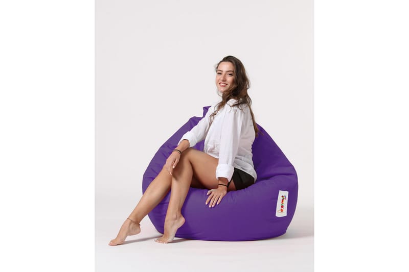 Hunny Sittsäck Utomhus 115 cm - Lila - Utemöbler - Utestol & trädgårdsstol - Sittsäckar utomhus