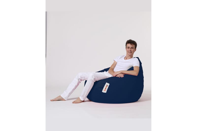 Hunny Sittsäck Utomhus 115 cm - Mörkblå - Utemöbler - Utestol & trädgårdsstol - Sittsäckar utomhus