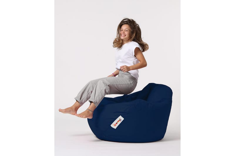 Hunny Sittsäck Utomhus 115 cm - Mörkblå - Utemöbler - Utestol & trädgårdsstol - Sittsäckar utomhus