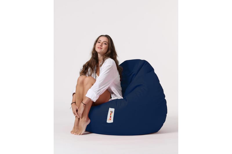 Hunny Sittsäck Utomhus 115 cm - Mörkblå - Utemöbler - Utestol & trädgårdsstol - Sittsäckar utomhus