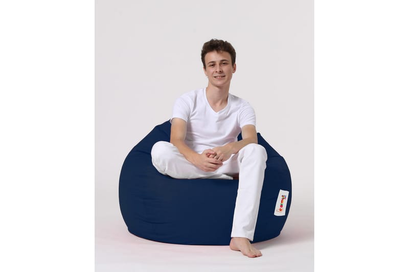 Hunny Sittsäck Utomhus 115 cm - Mörkblå - Utemöbler - Utestol & trädgårdsstol - Sittsäckar utomhus