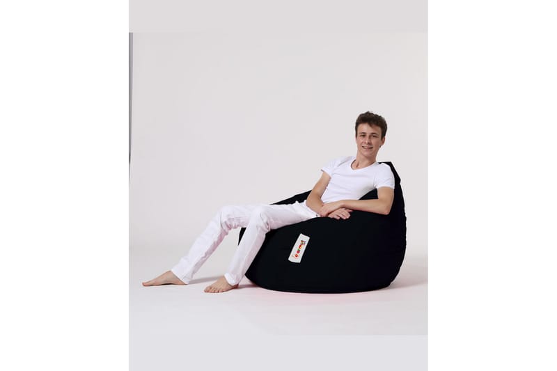 Hunny Sittsäck Utomhus 115 cm - Svart - Utemöbler - Utestol & trädgårdsstol - Sittsäckar utomhus