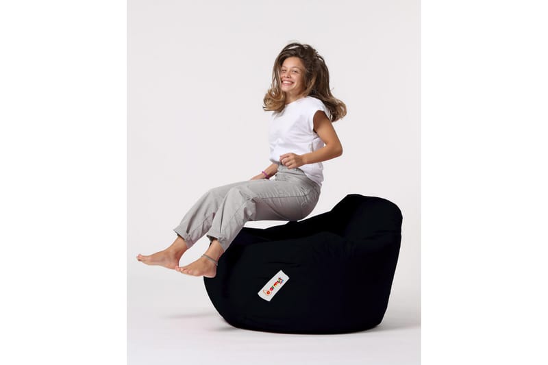 Hunny Sittsäck Utomhus 115 cm - Svart - Utemöbler - Utestol & trädgårdsstol - Sittsäckar utomhus