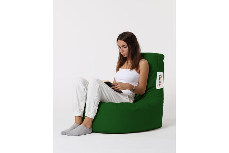 Sagallos Sittsäck Utomhus 70 cm - Grön - Utemöbler - Utestol & trädgårdsstol - Sittsäckar utomhus
