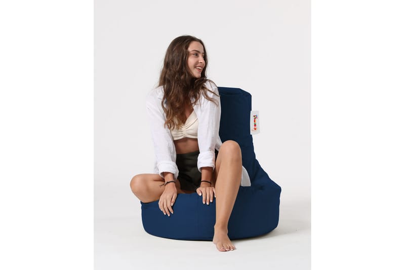 Sagallos Sittsäck Utomhus 70 cm - Mörkblå - Utemöbler - Utestol & trädgårdsstol - Sittsäckar utomhus