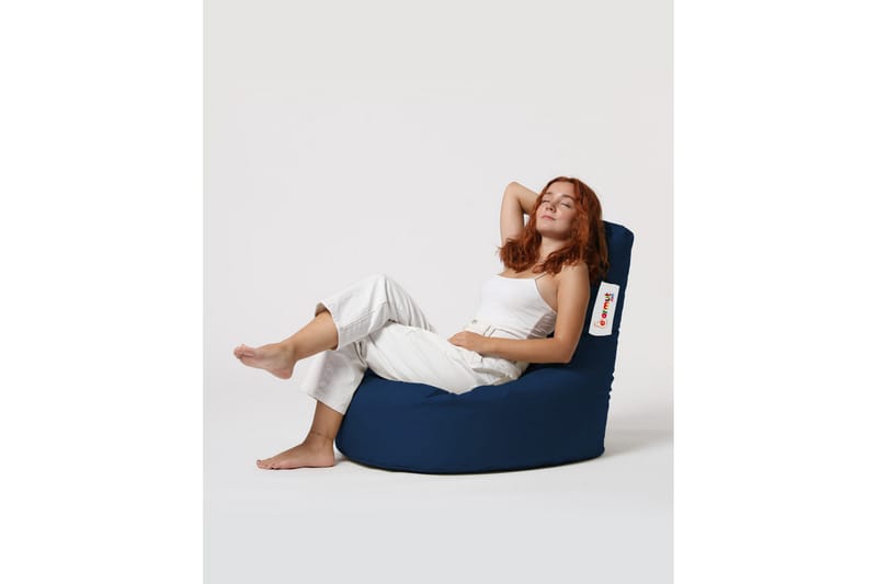 Sagallos Sittsäck Utomhus 70 cm - Mörkblå - Utemöbler - Utestol & trädgårdsstol - Sittsäckar utomhus