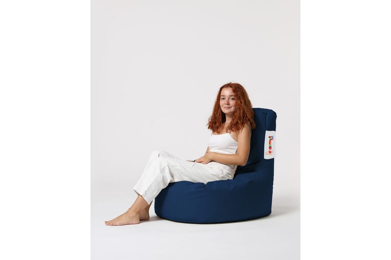 Sagallos Sittsäck Utomhus 70 cm - Mörkblå - Utemöbler - Utestol & trädgårdsstol - Sittsäckar utomhus