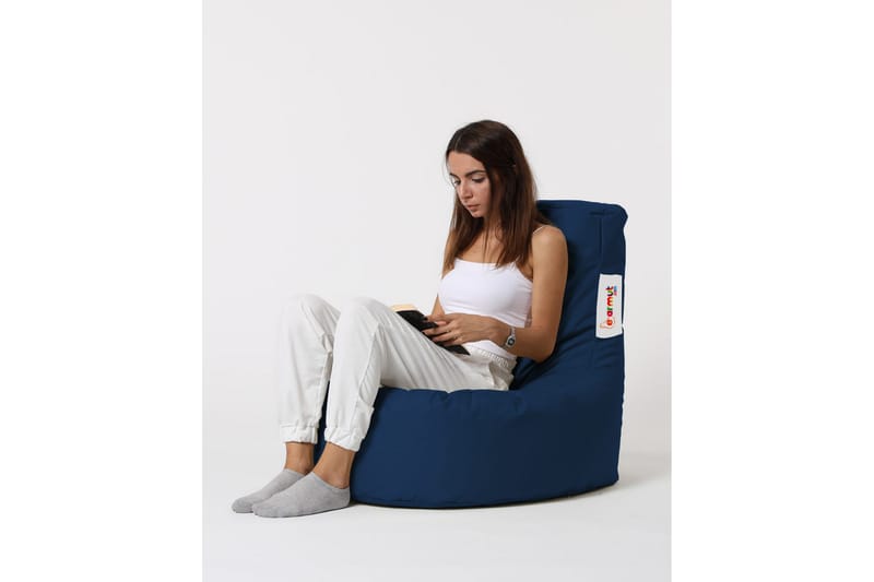 Sagallos Sittsäck Utomhus 70 cm - Mörkblå - Utemöbler - Utestol & trädgårdsstol - Sittsäckar utomhus