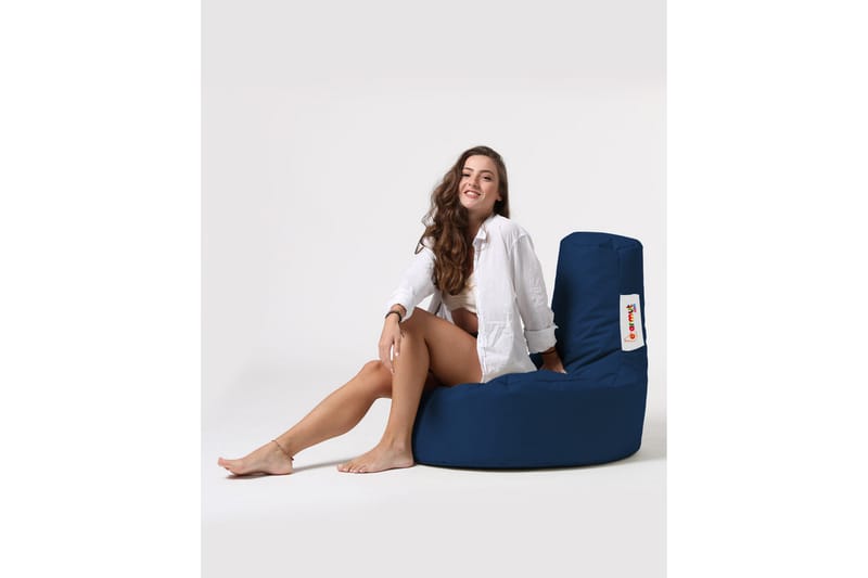 Sagallos Sittsäck Utomhus 70 cm - Mörkblå - Utemöbler - Utestol & trädgårdsstol - Sittsäckar utomhus