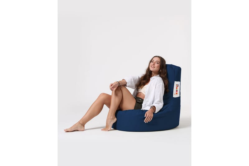 Sagallos Sittsäck Utomhus 70 cm - Mörkblå - Utemöbler - Utestol & trädgårdsstol - Sittsäckar utomhus