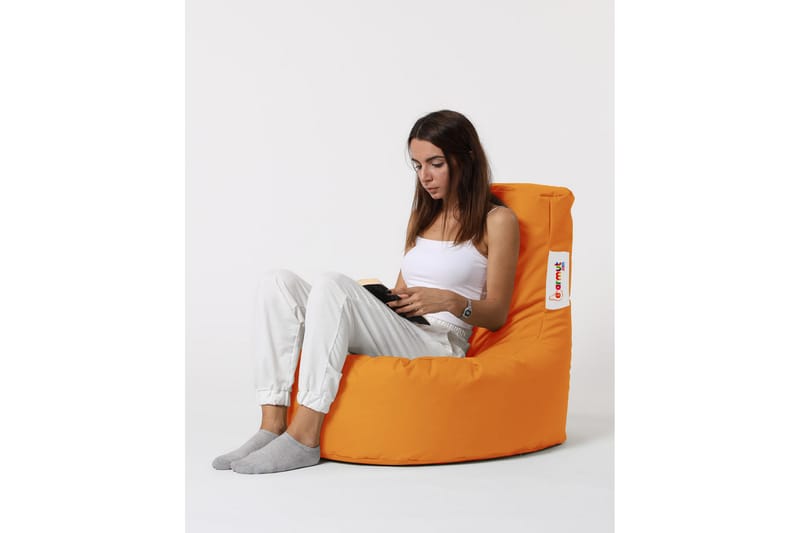 Sagallos Sittsäck Utomhus 70 cm - Orange - Sittsäckar utomhus