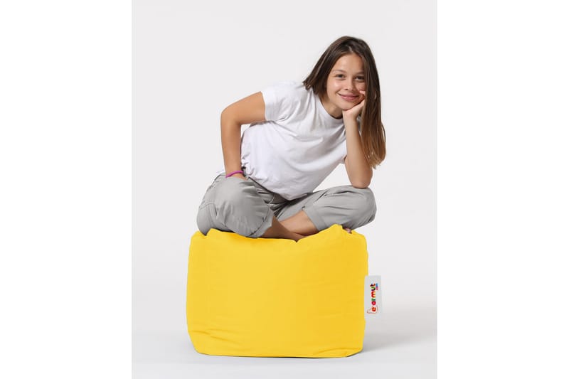Salani Sittsäck Utomhus 45 cm - Gul - Utemöbler - Utestol & trädgårdsstol - Sittsäckar utomhus