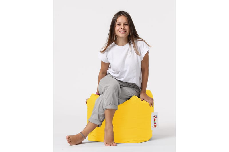 Salani Sittsäck Utomhus 45 cm - Gul - Utemöbler - Utestol & trädgårdsstol - Sittsäckar utomhus