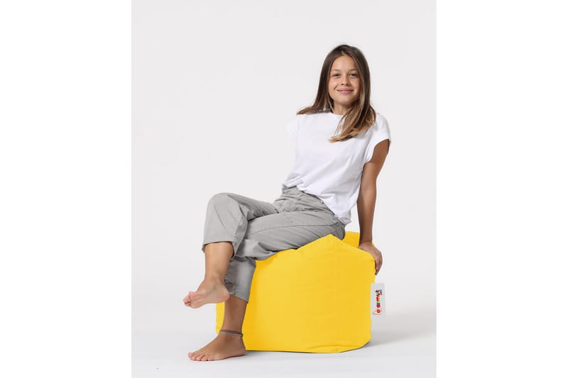 Salani Sittsäck Utomhus 45 cm - Gul - Utemöbler - Utestol & trädgårdsstol - Sittsäckar utomhus