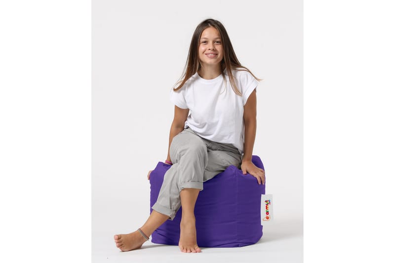 Salani Sittsäck Utomhus 45 cm - Lila - Utemöbler - Utestol & trädgårdsstol - Sittsäckar utomhus
