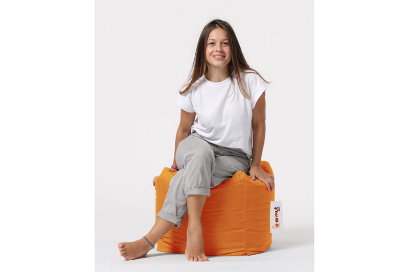 Salani Sittsäck Utomhus 45 cm - Orange - Utemöbler - Utestol & trädgårdsstol - Sittsäckar utomhus