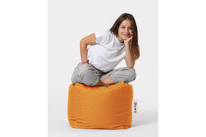 Salani Sittsäck Utomhus 45 cm - Orange - Utemöbler - Utestol & trädgårdsstol - Sittsäckar utomhus