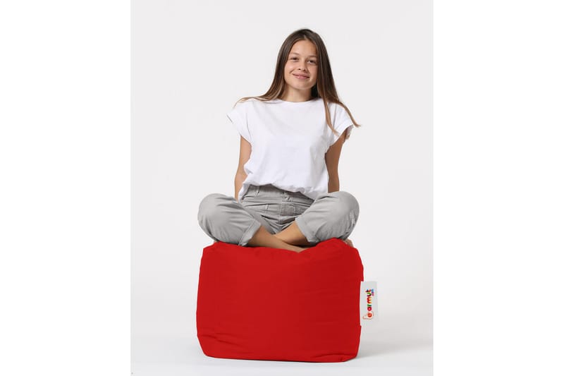 Salani Sittsäck Utomhus 45 cm - Röd - Utemöbler - Utestol & trädgårdsstol - Sittsäckar utomhus