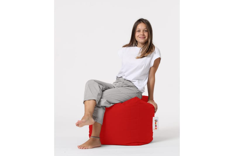 Salani Sittsäck Utomhus 45 cm - Röd - Utemöbler - Utestol & trädgårdsstol - Sittsäckar utomhus