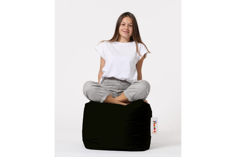 Salani Sittsäck Utomhus 45 cm - Svart - Utemöbler - Utestol & trädgårdsstol - Sittsäckar utomhus