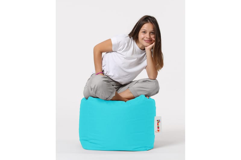 Salani Sittsäck Utomhus 45 cm - Turkos - Utemöbler - Utestol & trädgårdsstol - Sittsäckar utomhus