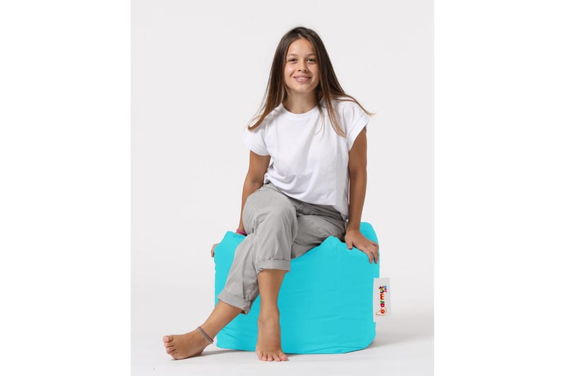 Salani Sittsäck Utomhus 45 cm - Turkos - Utemöbler - Utestol & trädgårdsstol - Sittsäckar utomhus