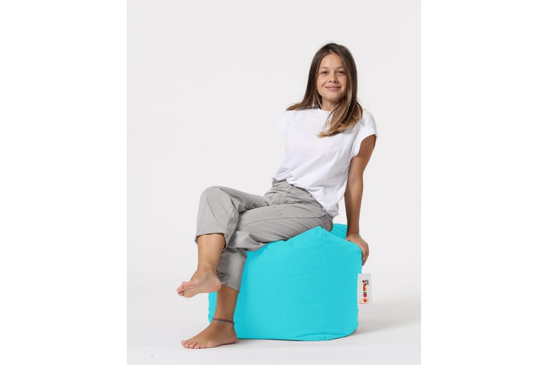 Salani Sittsäck Utomhus 45 cm - Turkos - Utemöbler - Utestol & trädgårdsstol - Sittsäckar utomhus