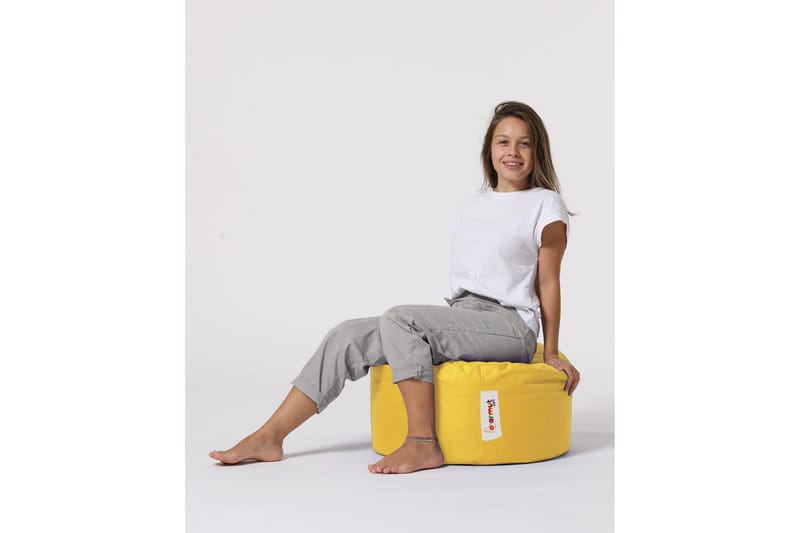 Salima Sittsäck Utomhus 55 cm, Gul