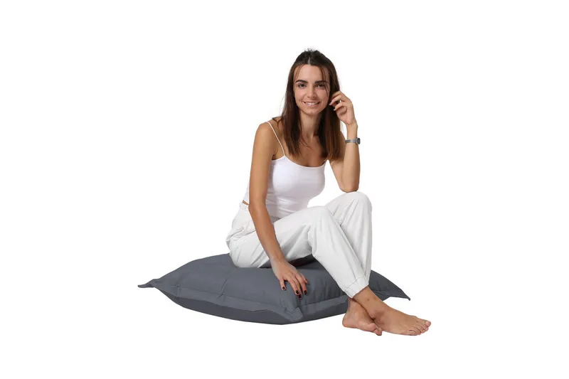 Salinder Sittsäck Utomhus 70 cm, Grå